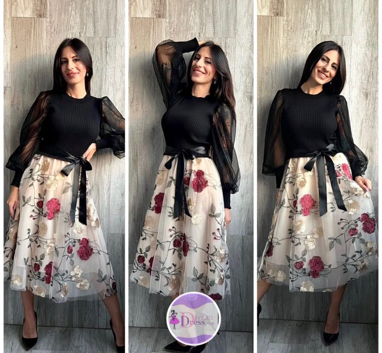 Vestido Romina Rosas (2)